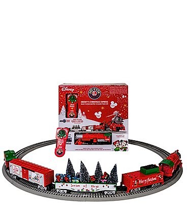 Image of Lionel Mickey Mouse Christmas LionChief Train Set