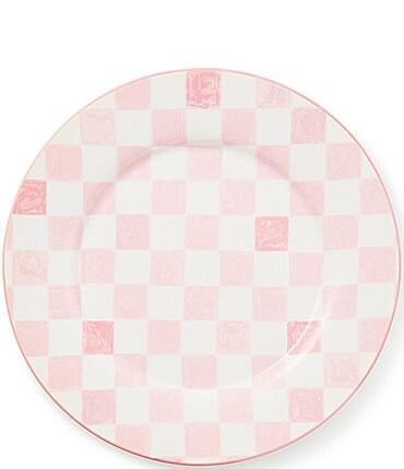 Image of MacKenzie-Childs Check Round Platter, 13.25"