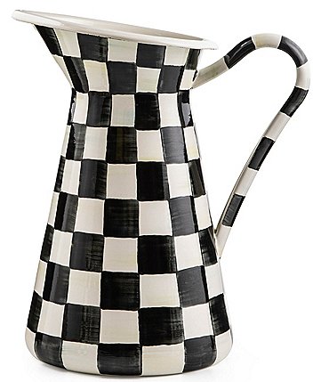 Image of MacKenzie-Childs Check Practical Pitcher