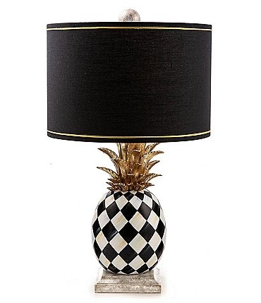 Image of MacKenzie-Childs Pineapple Sculpture Table Lamp