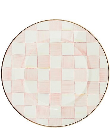 Image of MacKenzie-Childs Check Enamel Dinner Plate