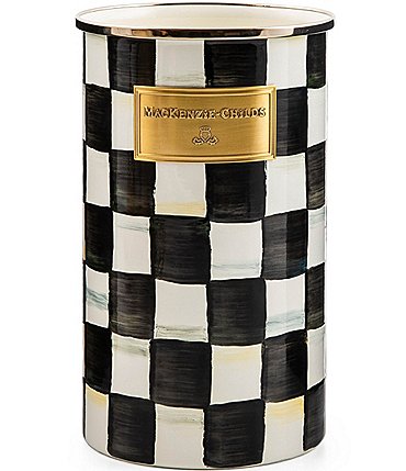Image of MacKenzie-Childs Check Enamel Utensil Holder