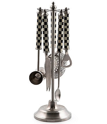 Image of MacKenzie-Childs Check® 3260 Bar Tool