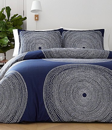 Image of Marimekko Fokus Ring Pattern Comforter Set