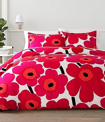 Image of Marimekko Unikko Floral Comforter Set