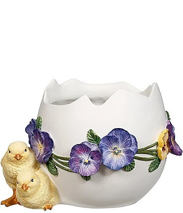 Image of Mark Roberts Easter Chicks With Egg Planter