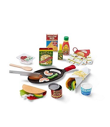 Image of Melissa & Doug Fill & Fold Taco & Tortilla Set