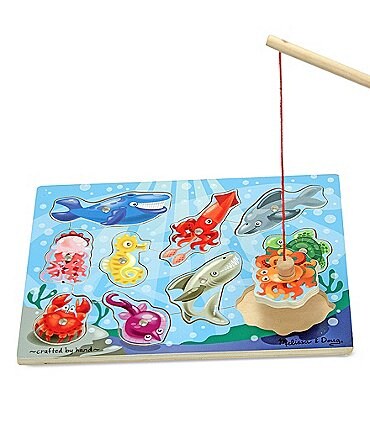 Image of Melissa & Doug Magnetic Fishing Puzzle Game