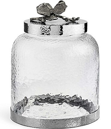 Image of Michael Aram Black Orchid Cookie Jar