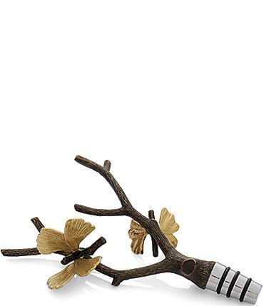 Image of Michael Aram Butterfly Ginkgo Collection Wine Stopper