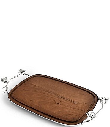 Image of Michael Aram White Orchid Bread Board