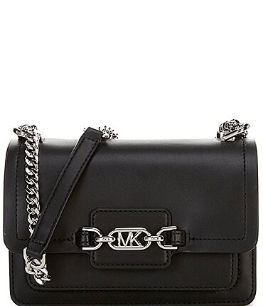 Image of Michael Kors Heather Leather Extra Small Crossbody Bag
