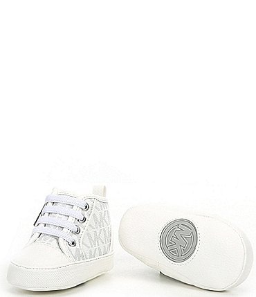 Image of MICHAEL Michael Kors Girls' Baby Split Hi-Top Sneaker Crib Shoes (Infant)