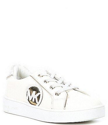 Image of MICHAEL Michael Kors Girls' Jem Poppy Logo Detail Sneakers (Infant)
