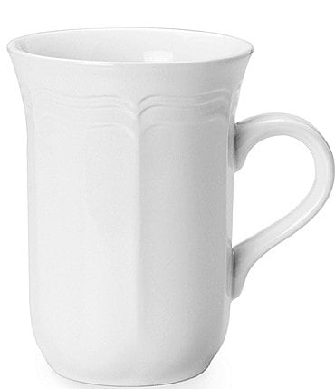Image of Mikasa Antique White Porcelain Cappuccino Mug