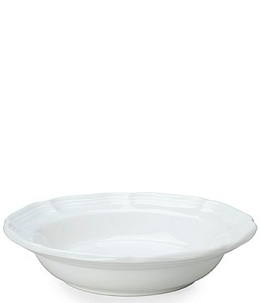 Image of Mikasa French Countryside Rippled Baroque Stoneware Round Vegetable Bowl