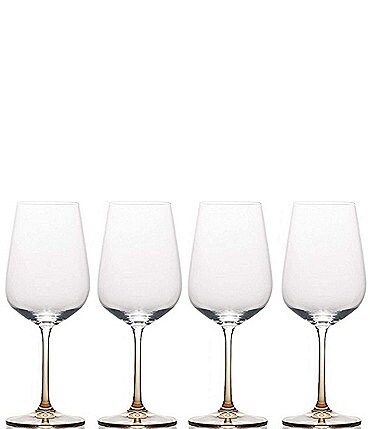 Image of Mikasa Gianna Ombre White Wine Glasses, Set of 4