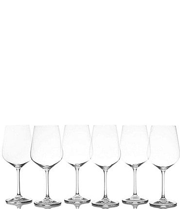 Image of Mikasa Gianna Red Wine Glasses, Set of 6