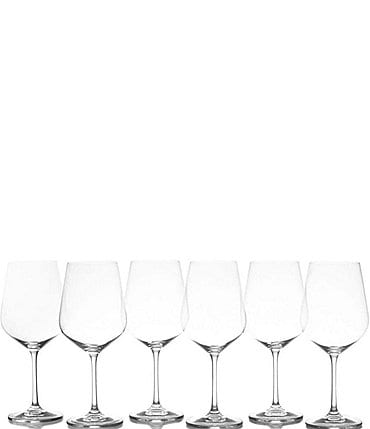 Image of Mikasa Gianna Red Wine Glasses, Set of 6