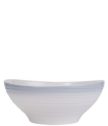 Image of Mikasa Swirl Ombre Grey Round Vegetable Bowl