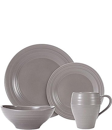 Image of Mikasa Swirl 4-Piece Place Setting