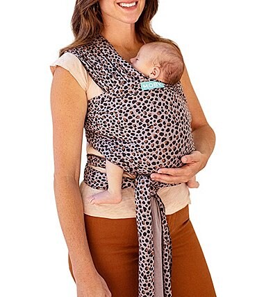 Image of Moby Leopard Print Classic Baby Wrap Carrier
