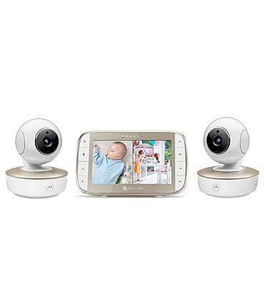 Image of Motorola VM50G 5" Motorized Pan/Tilt Video Baby Monitor - 2 Camera Pack