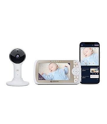 Image of Motorola VM65 Connect 5" WiFi Video Baby Monitor