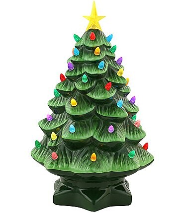 Image of Mr. Christmas 14" LED Lighted  Nostalgic Christmas Tree