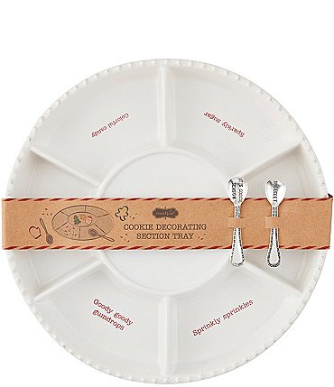 Image of Mud Pie Circa Collection Cookie Decorating Section Tray