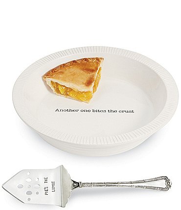 Image of Mud Pie Circa Collection Pie Plate & Server Set