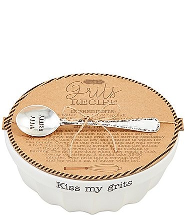 Image of Mud Pie Circa Grits Bowl Set