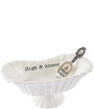 Image of Mud Pie Circa Hugs Candy Dish and Scoop Set