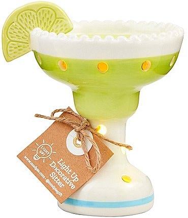 Image of Mud Pie Circa Light-Up Margarita Sitter