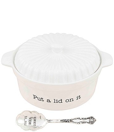 Image of Mud Pie Festive Fall Collection Circa Lidded Baking Dish Set
