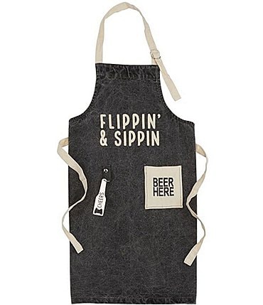 Image of Mud Pie Flippin and Sippin Apron