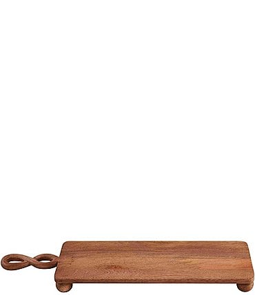 Image of Mud Pie Footed Twisted Handle Board