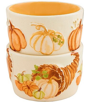 Image of Mud Pie Gather Cornucopia Tidbit Set