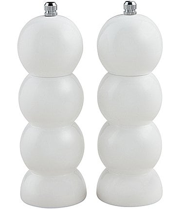 Image of Mud Pie Happy Everything Classic Bauble Salt & Pepper Grinder Set