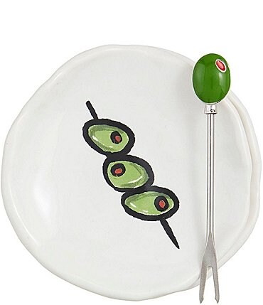 Image of Mud Pie Happy Hour Olive Tapas Plate