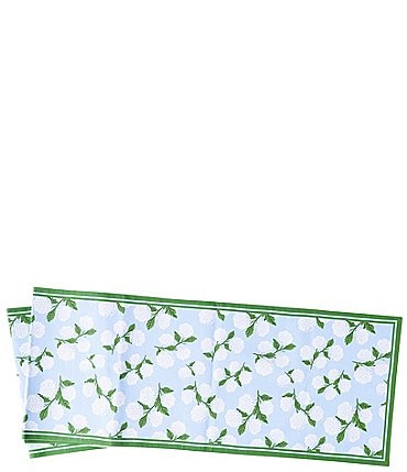Image of Mud Pie Hydrangea Table Runner