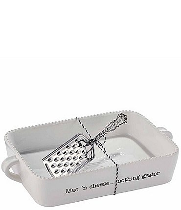 Image of Mud Pie Nothin' Grater Mac & Cheese Set