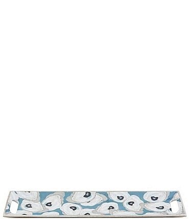 Image of Mud Pie On The Half Shell Metal Enamel Oyster Tray