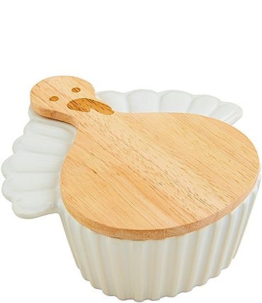 Image of Mud Pie Thanksgiving Turkey Covered Tidbit Dish Set