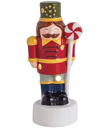 Image of Mud Pie Winter Wonderland Nutcracker LED Sitter