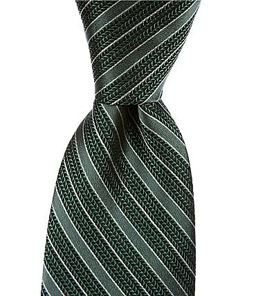 Image of Murano Multi Stripe 3 1/8" Woven Silk Tie