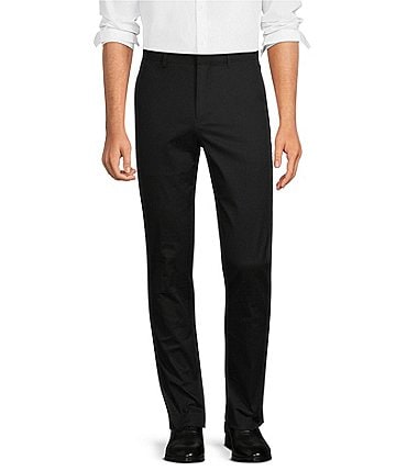 Image of Murano Wardrobe Essentials Evan Extra Slim Fit Flat Front Tapered Leg Chino Dress Pants