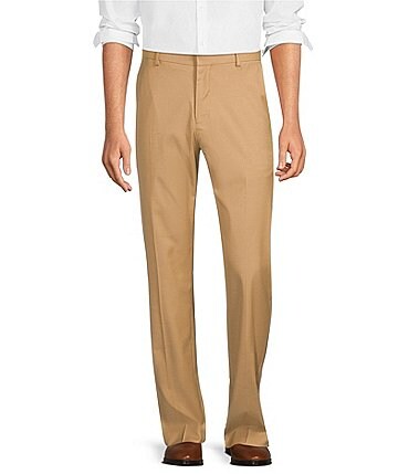 Image of Murano Wardrobe Essentials Zac Classic-Fit Suit Separates Flat-Front Dress Pants