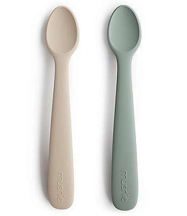 Image of Mushie Silicone Spoon 2-Pack