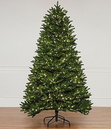 Image of Southern Living Pre-Lit LED Grand Green Christmas Tree, 7.5 ft.